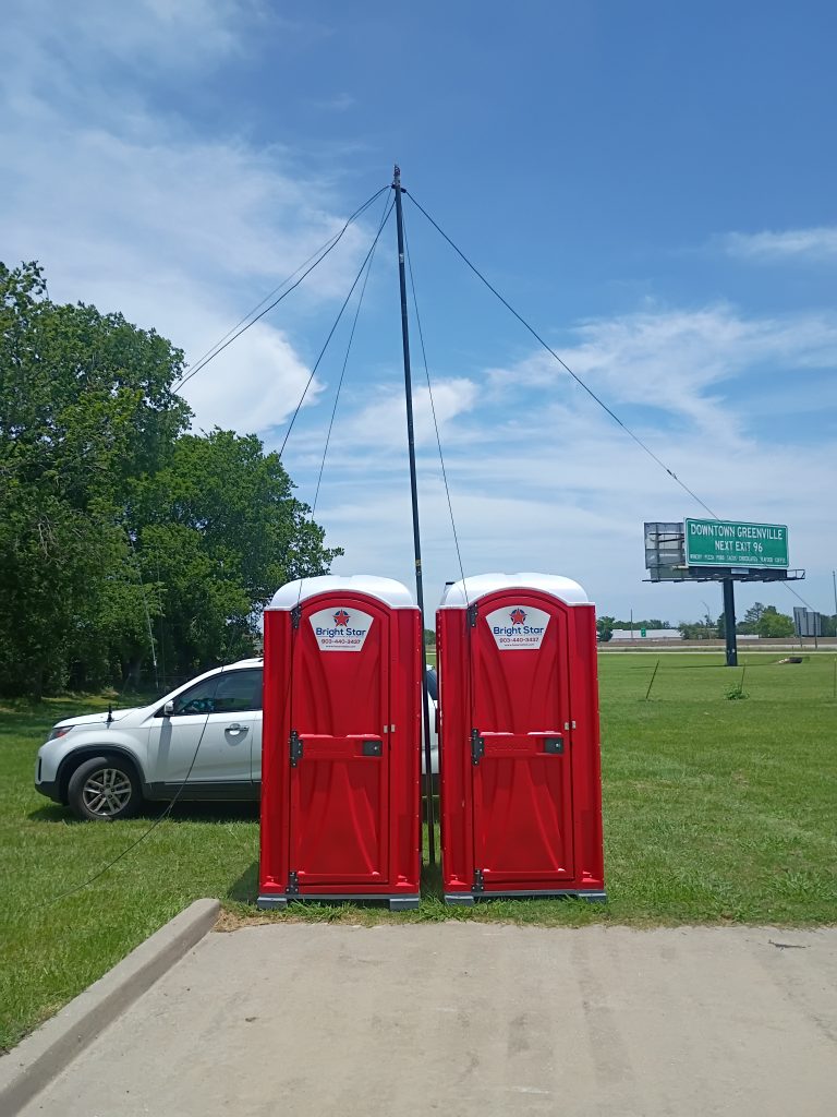 Porta-Potty Antenna Mount